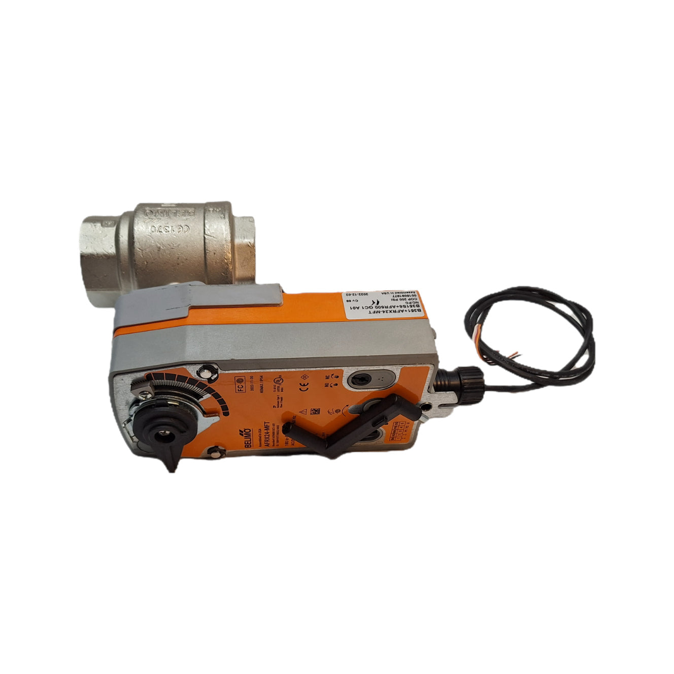NEW / Unboxed ~ BELIMO Motorized Ball Valve Assembly AFRX24-MFT
