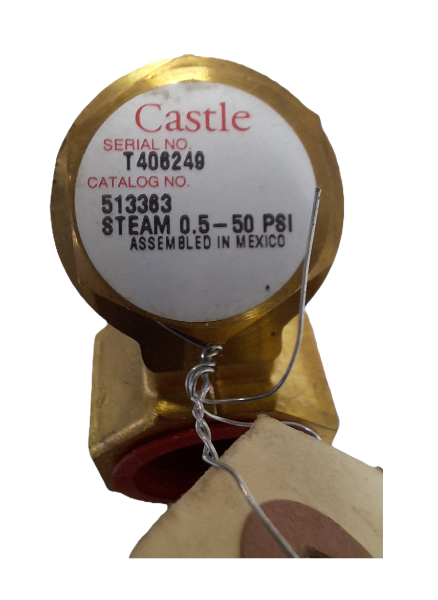 New-open box Castle 513363 3/4" Check Valve