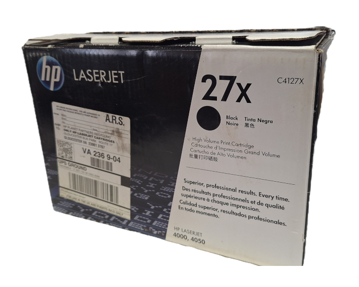 HP 27X / Q2612X High-yield black toner cartridge