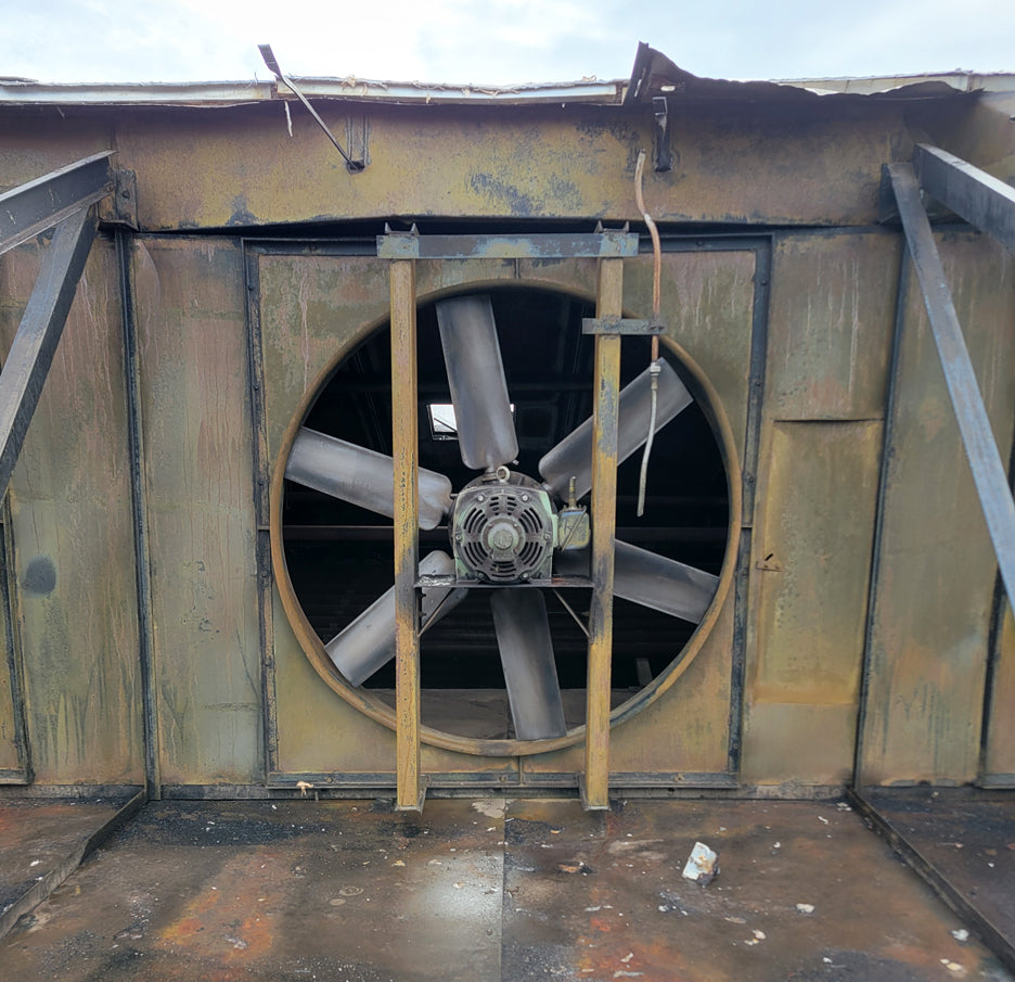 COE 10HP Kiln Fans w/72" Blades