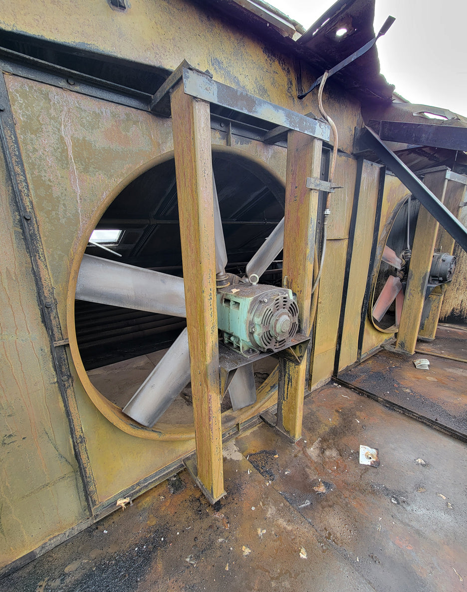 COE 10HP Kiln Fans w/72" Blades