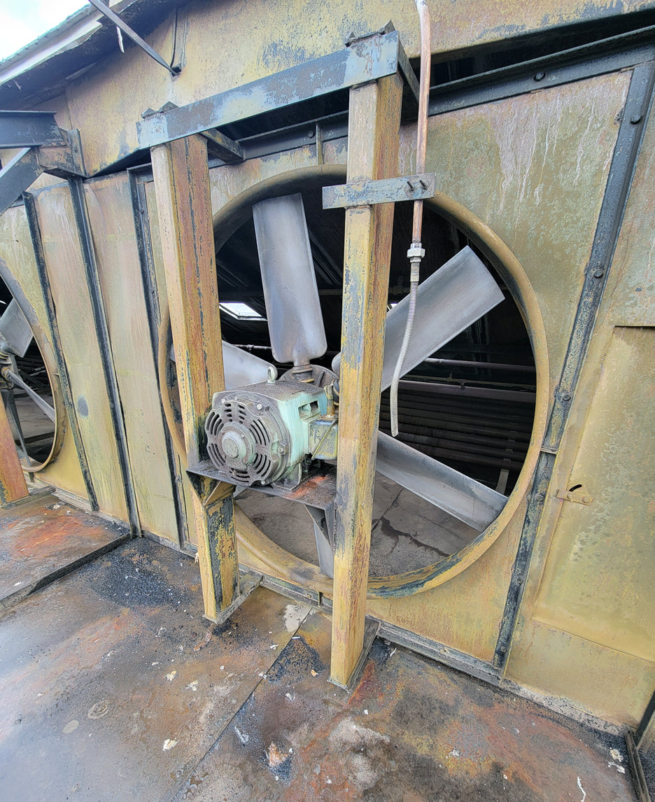 COE 10HP Kiln Fans w/72" Blades