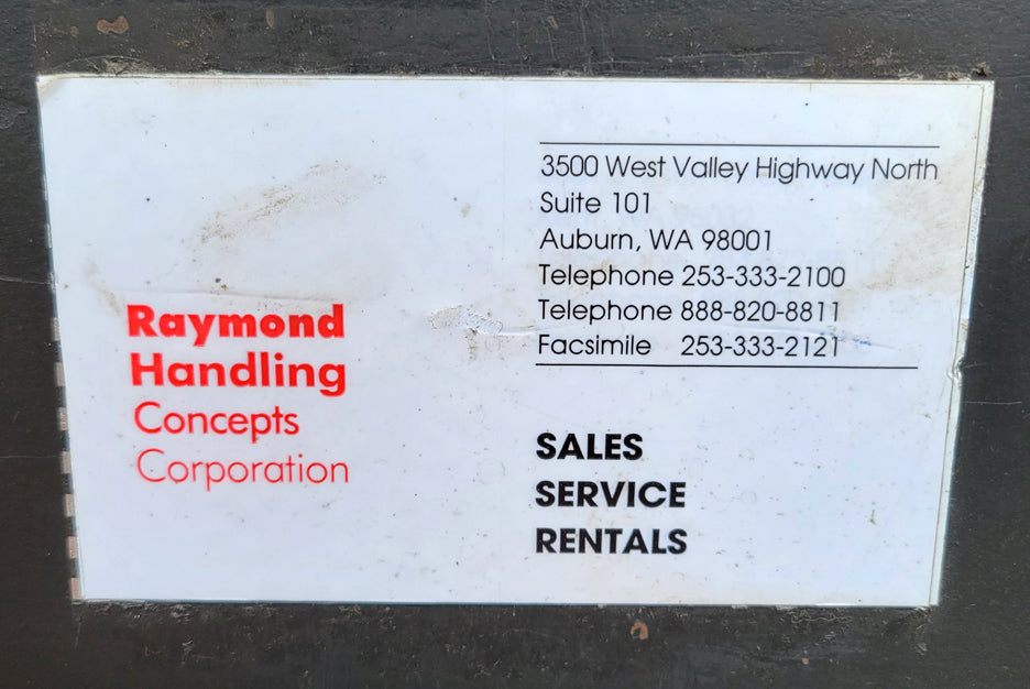 Runs Great! Raymond OPC30TT Order Picker / Forklift