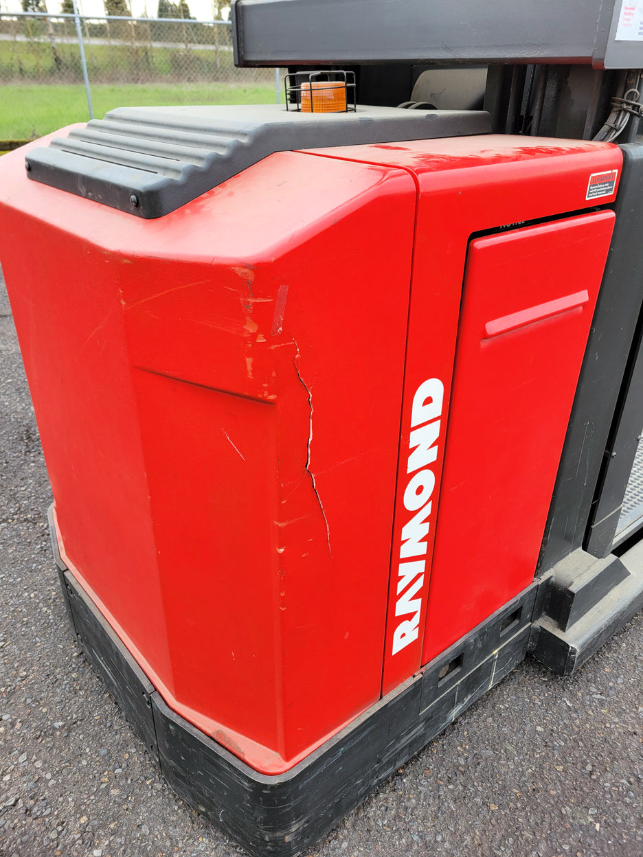 Runs Great! Raymond OPC30TT Order Picker / Forklift