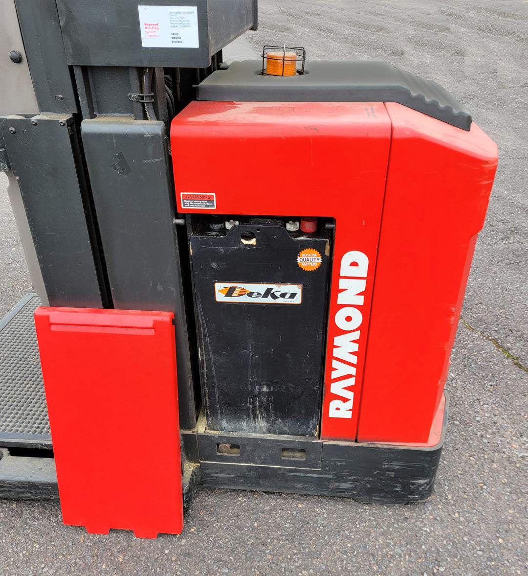 Runs Great! Raymond OPC30TT Order Picker / Forklift