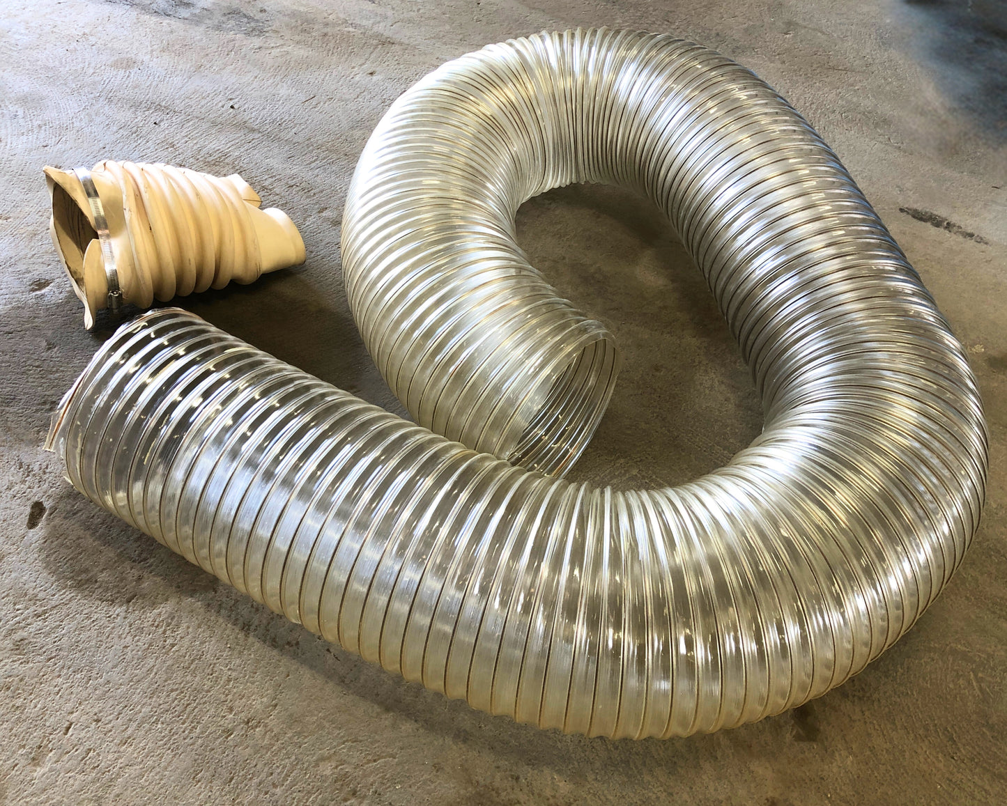 Spiral Industrial Duct Hose & Coupler