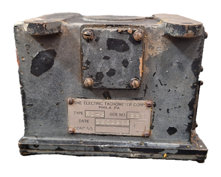1965 Vintage Electric Tachometer. RO-2 Mechanical Revolution Counter