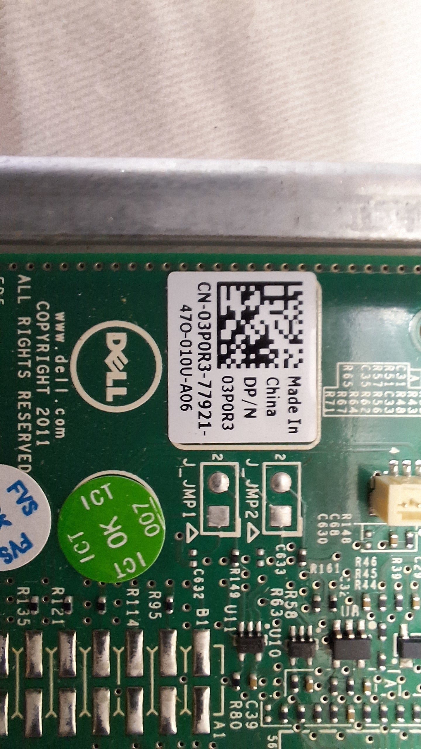 Dell PERC H310 6Gbps PCIe 2.0 Dual Port SAS RAID Controller Card 0HV52W