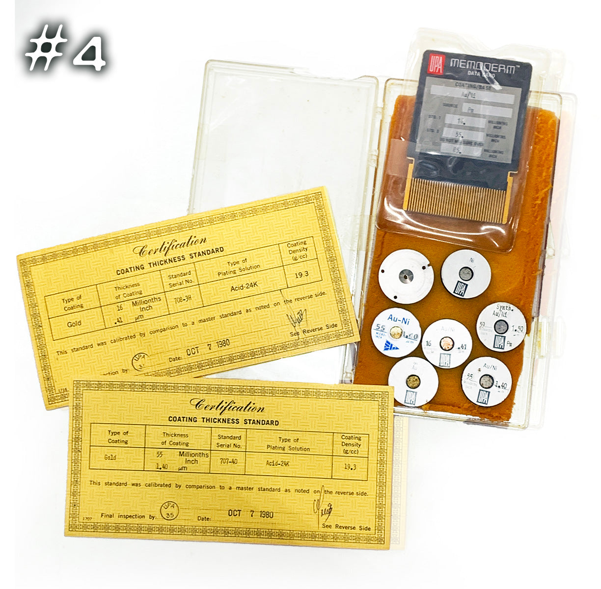 UPA Technology, Inc. Coating Thickness Standards & Certification Documents