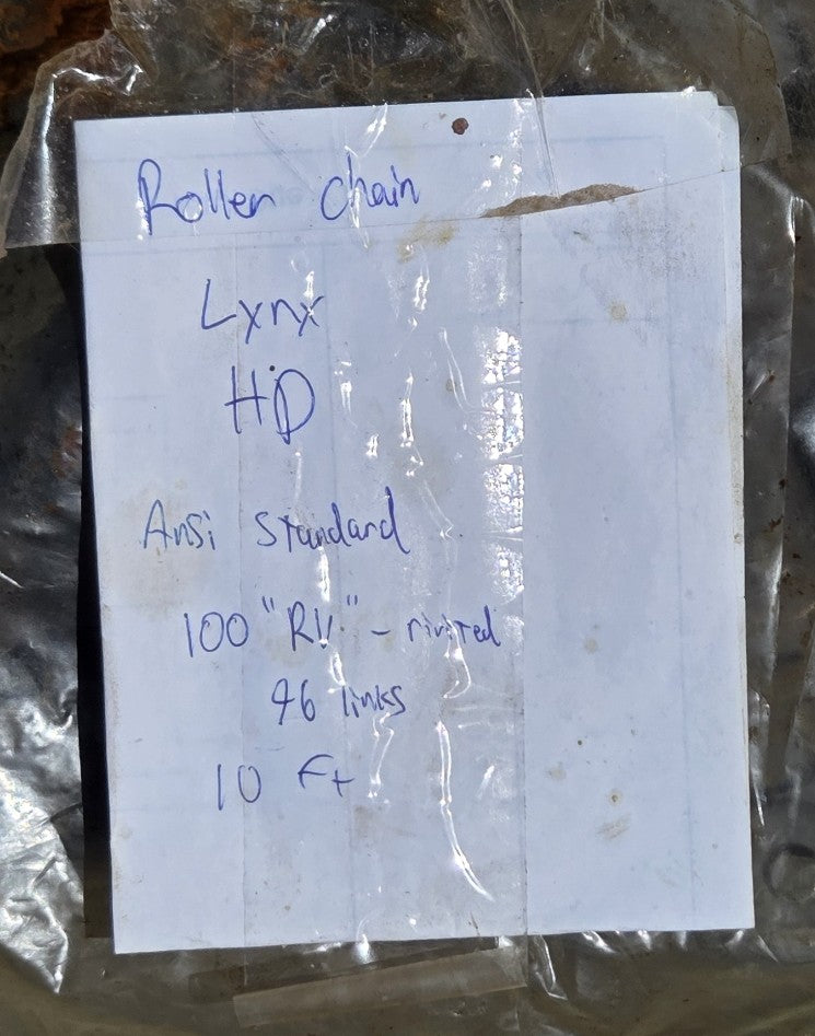 Lynx Roller Chain 10ft Reel