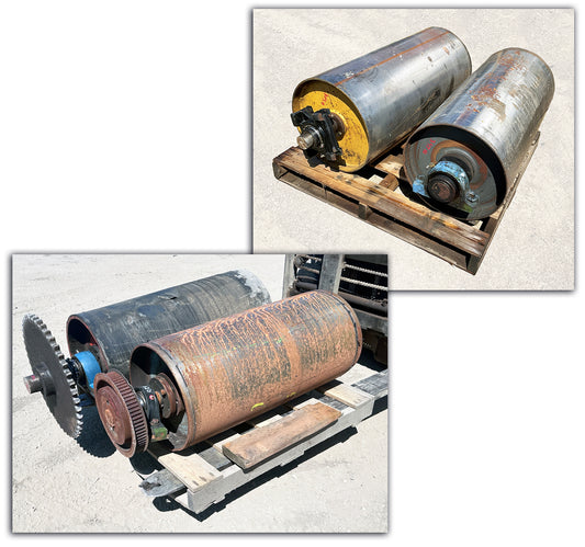 Large Steel Conveyor Drums / Rollers