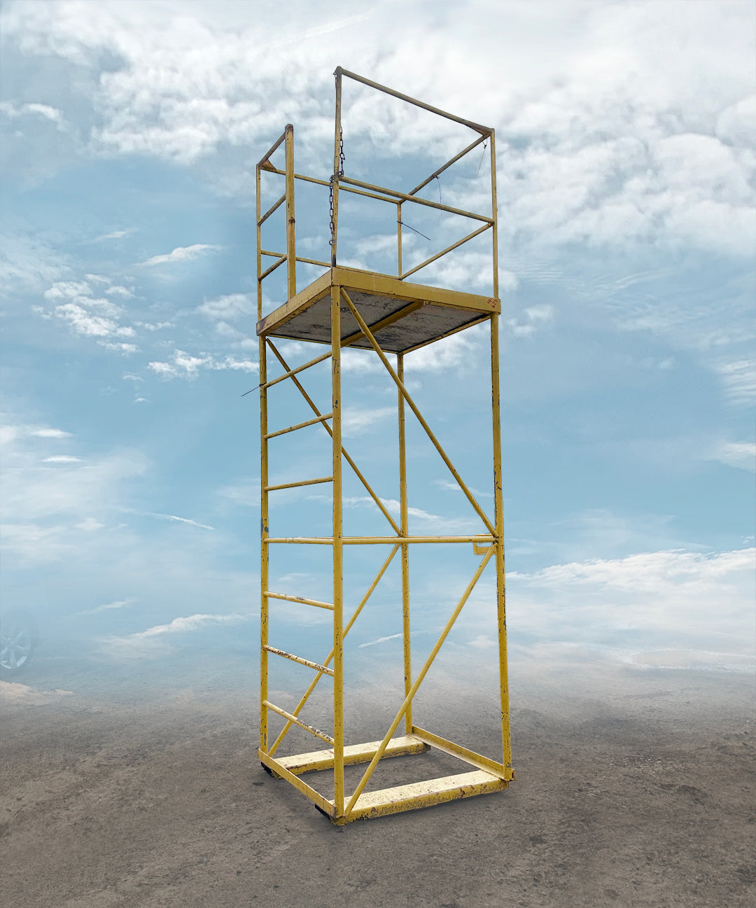 Ladder Scaffolding w/ 99" Platform Height