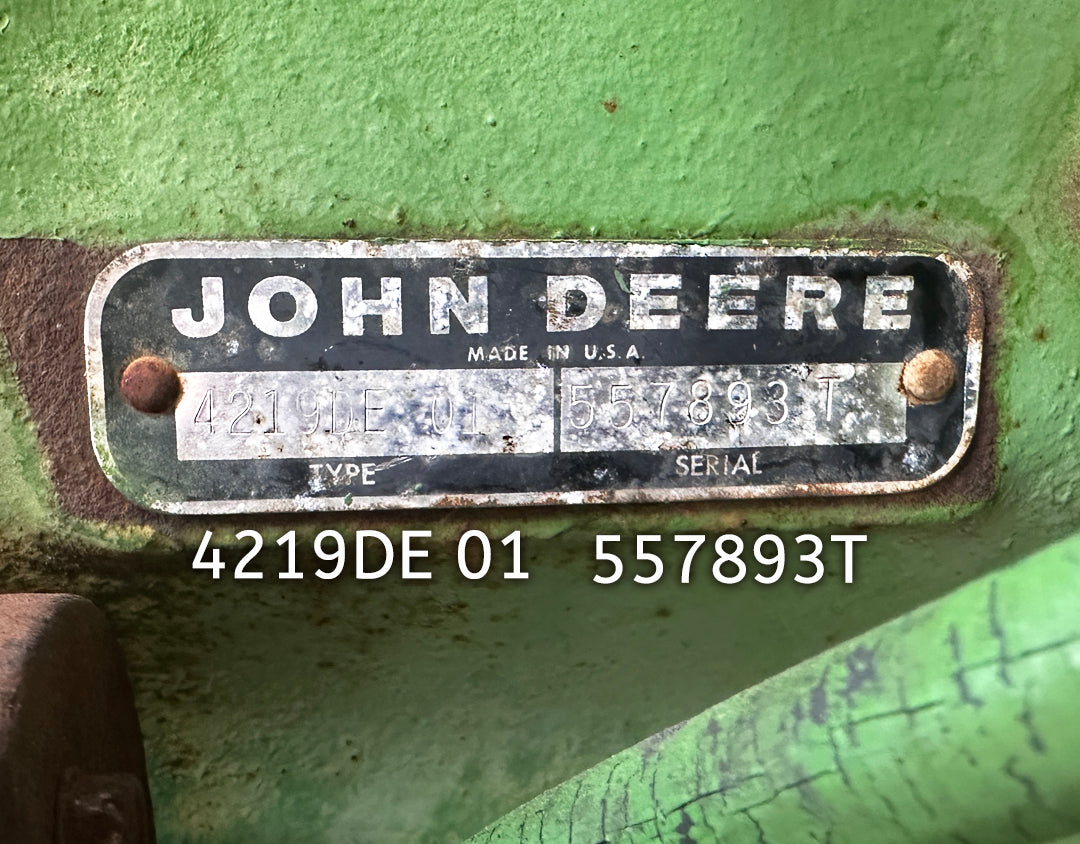 John Deere 4219DE 01 Engine (CORE)