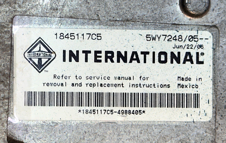 International 1845117C5 Fuel Injector Control Module / FICM / FICU