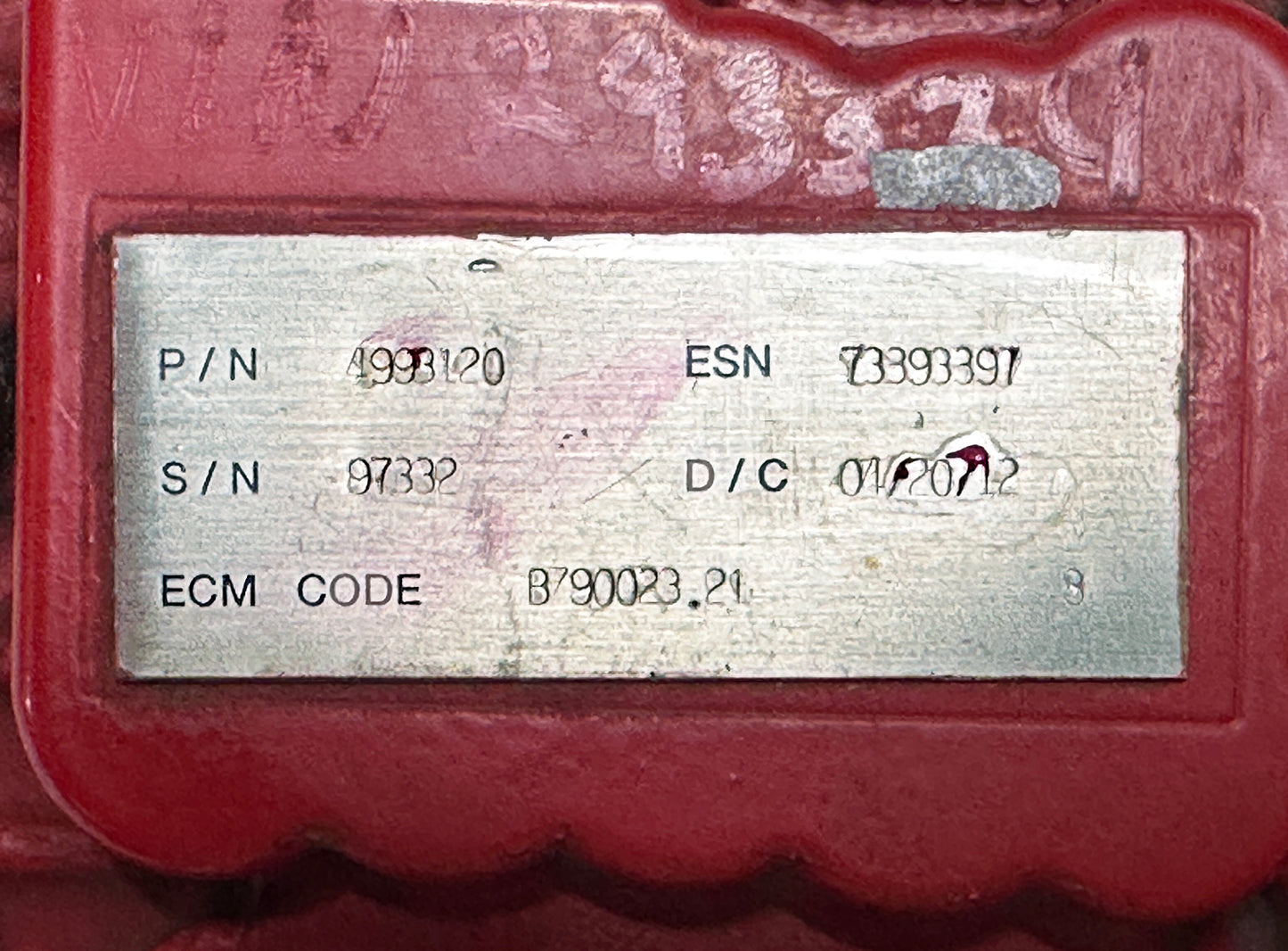 OEM Cummins 4993120 ECU / Electronic Control Unit