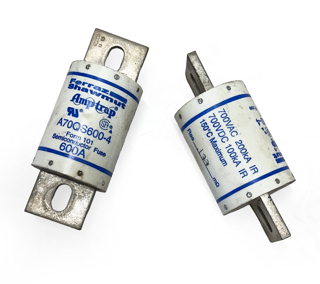 (3x) Ferraz Shawmut A70QS600-4 Semiconductor Fuses