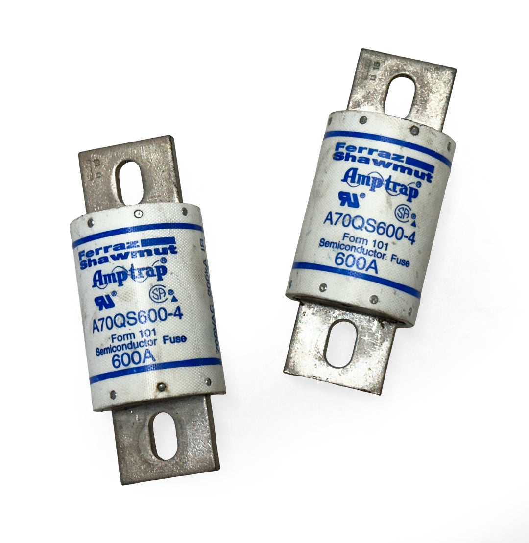 (3x) Ferraz Shawmut A70QS600-4 Semiconductor Fuses