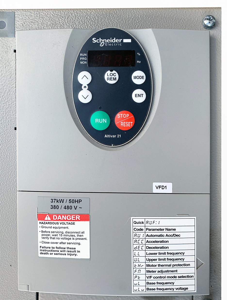 Telemecanique / Schneider Electric ATV21HD37N4 50 HP Variable Speed Drive