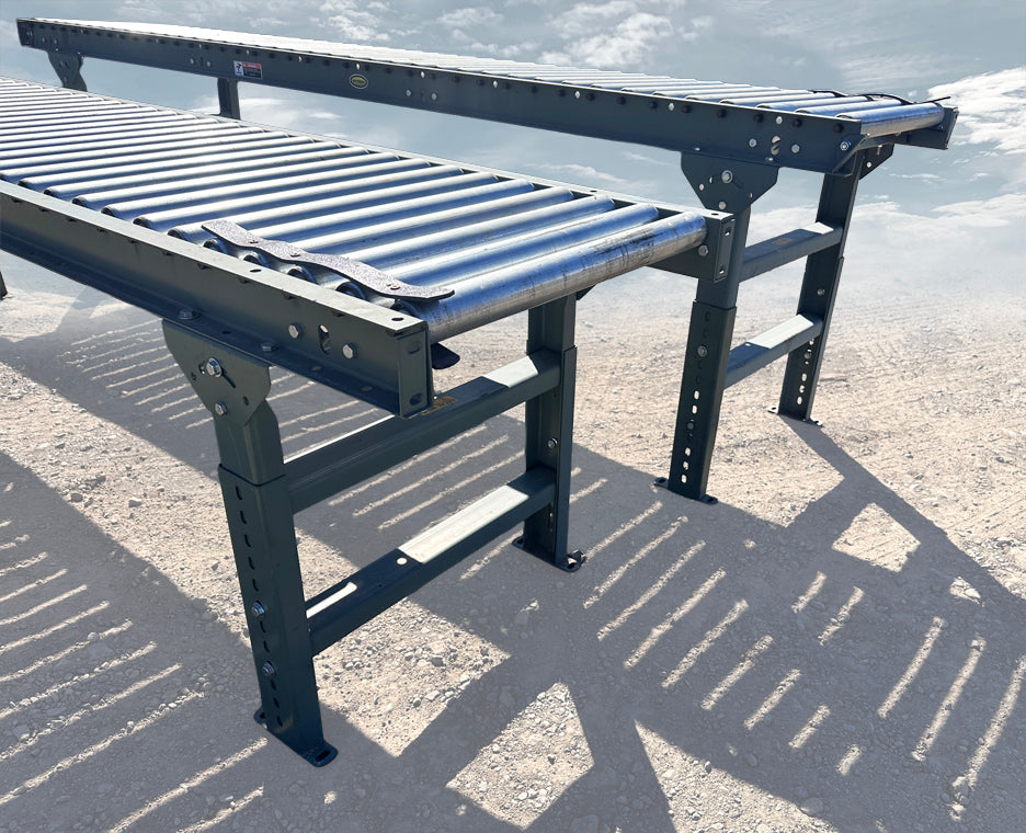 Hytrol 10' x 24" Roller Gravity Conveyor | MPN 10FT-19GSR-21-6