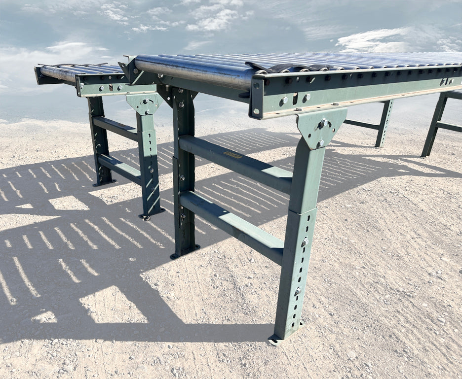 Hytrol 10' x 24" Roller Gravity Conveyor | MPN 10FT-19GSR-21-6