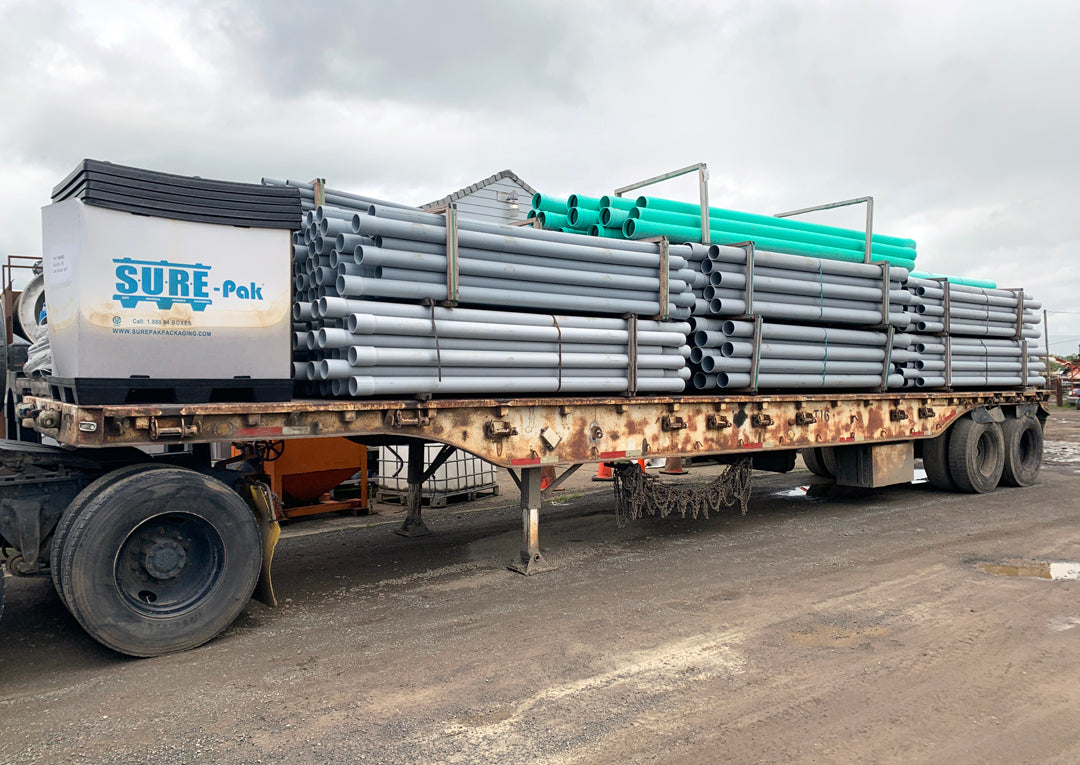 New/Unused Rigid PVC Conduit in Multiple Sizes