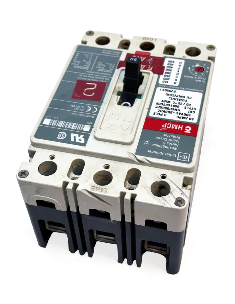 Cutler-Hammer Westinghouse Series C HMCP050K2C Circuit Breaker
