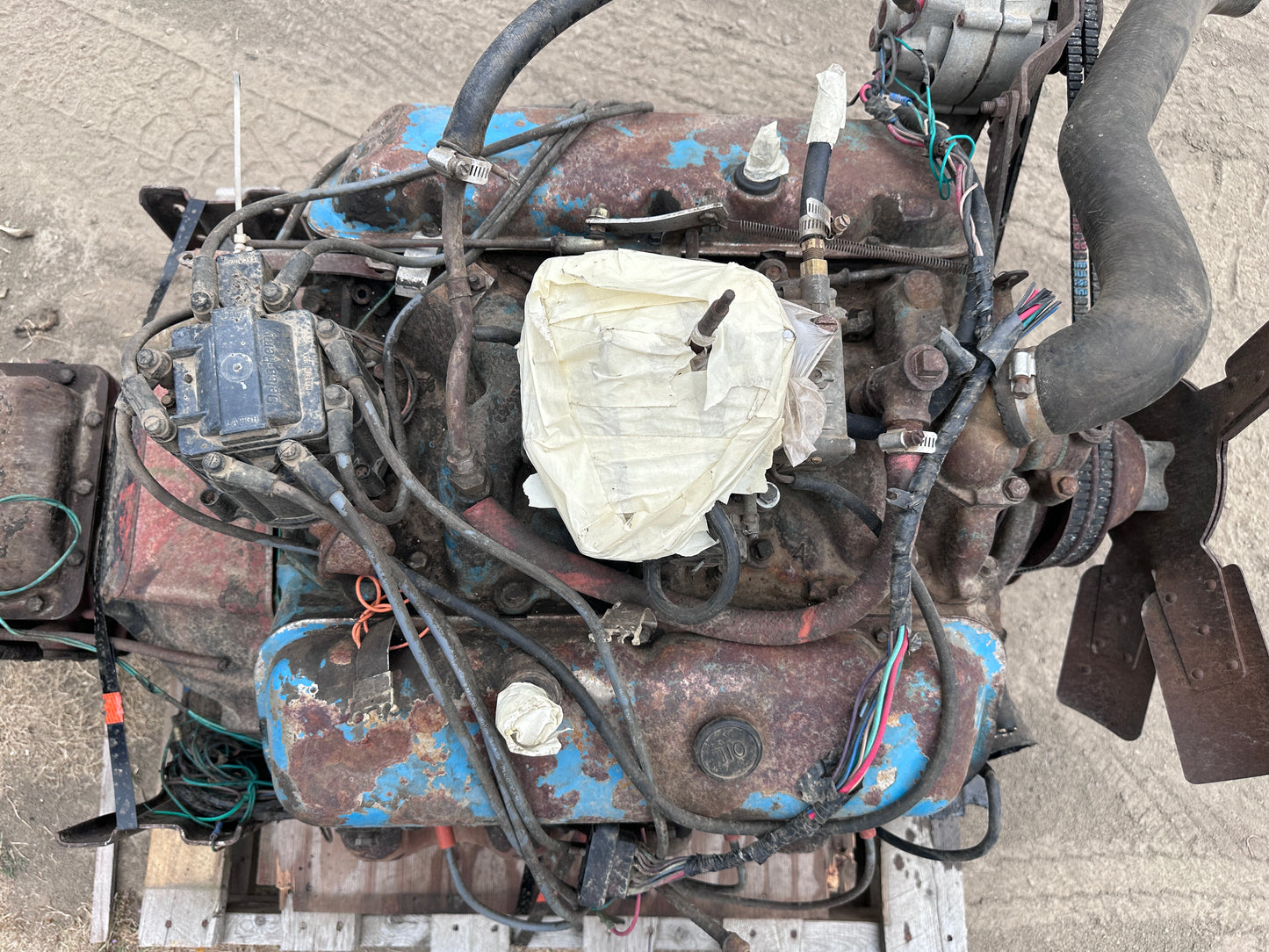 1970 Chevrolet 366T Big Block Engine w/ Clark Transmission