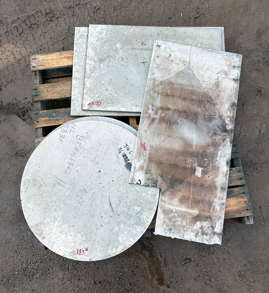 Stainless Steel Sheet in Various Shapes & Thicknesses ~ Available Onsite @ ISC