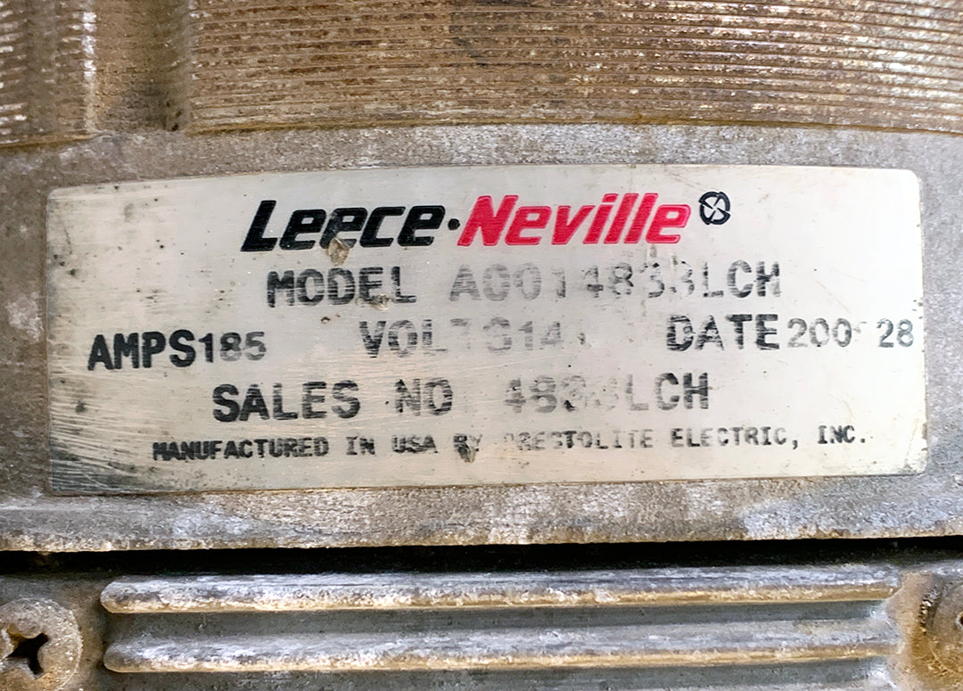 Leece-Neville #A0014833LCH Alternator