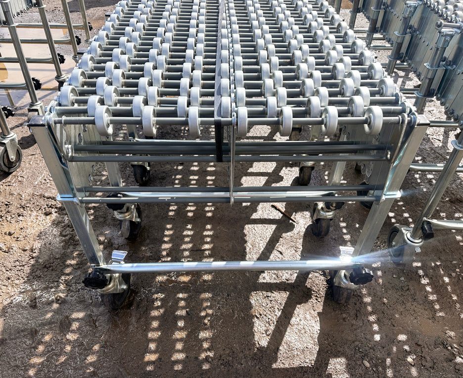 NestaFlex 24"W 175 Gravity Skate Wheel Conveyor