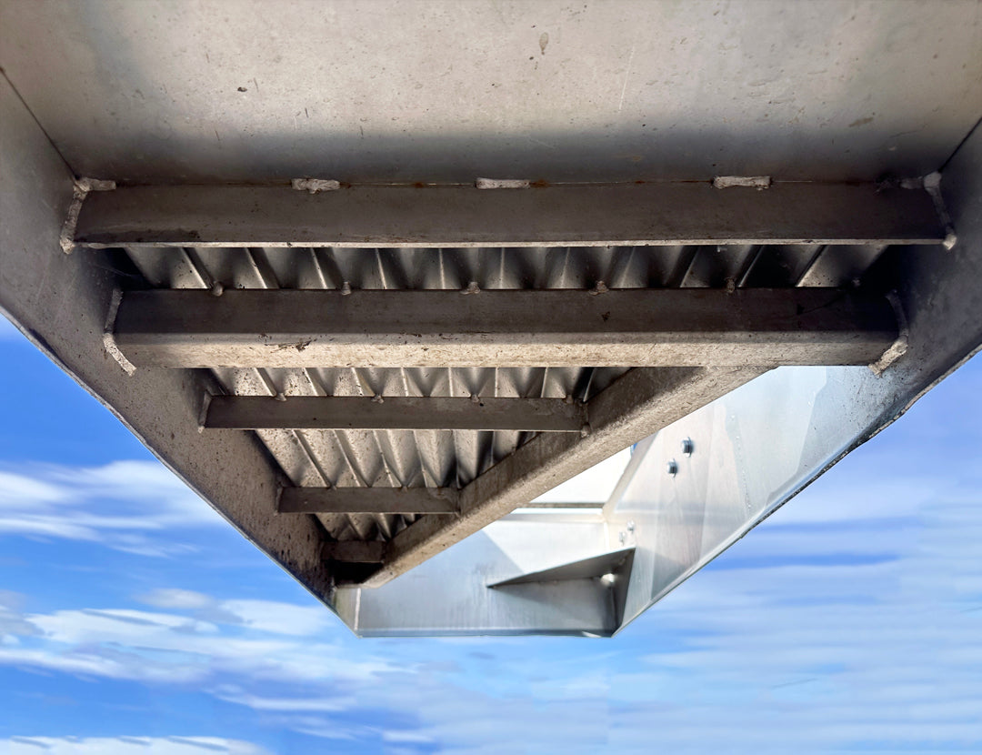 Food-Grade ~17' Stainless Steel Key Technology Vibratory Conveyor