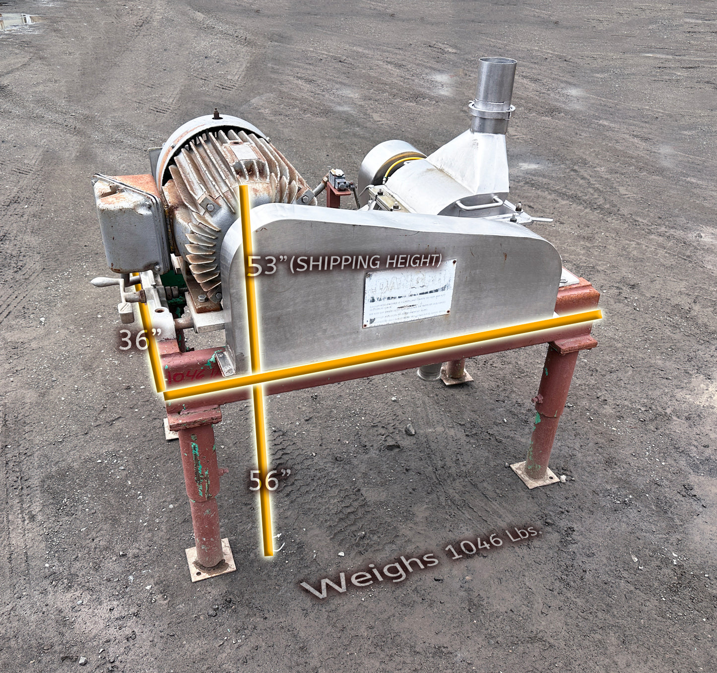 FitzMill DKAS012 Comminutor / Grinder