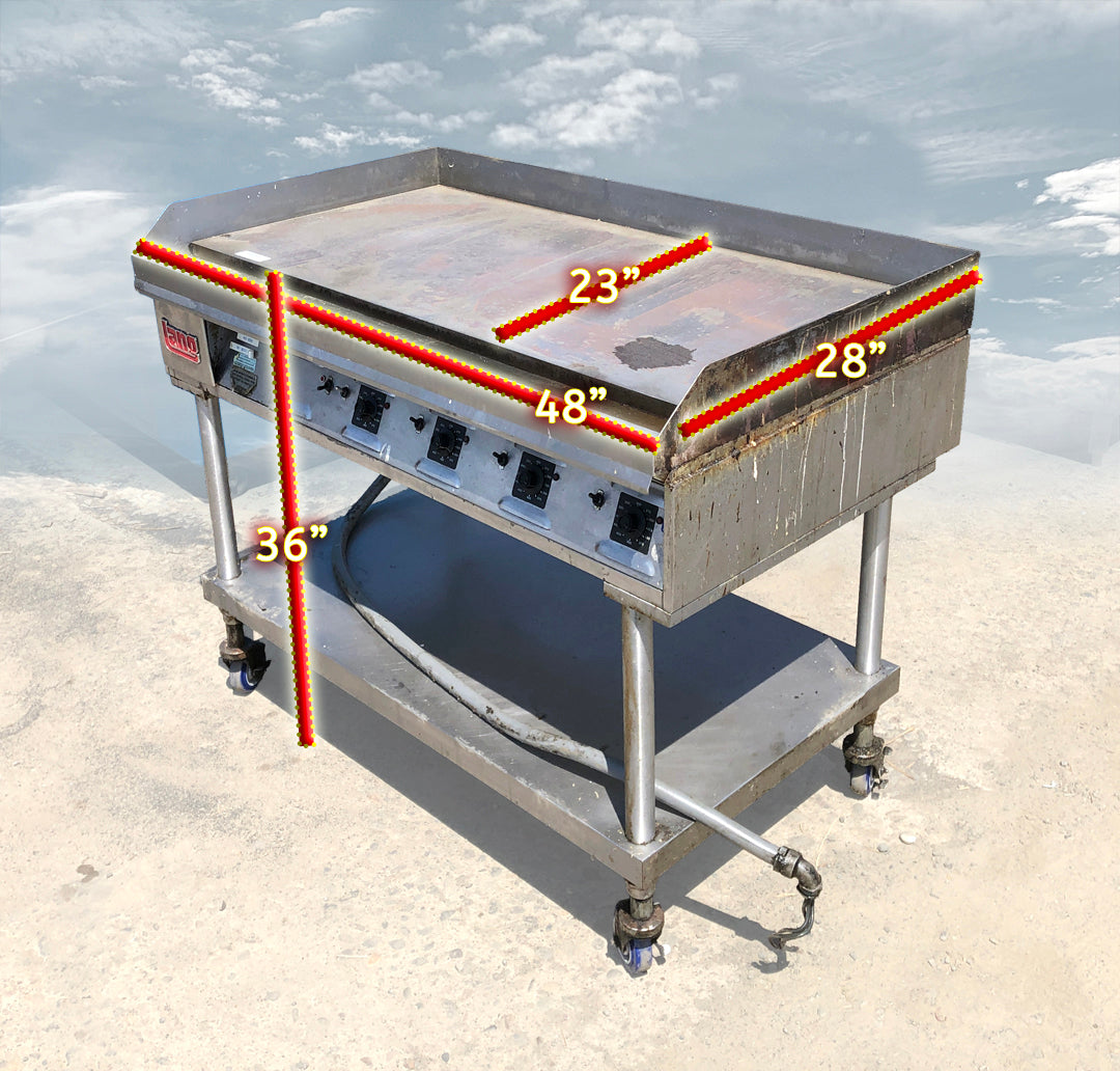 Lang Commercial 48" Electric Griddle