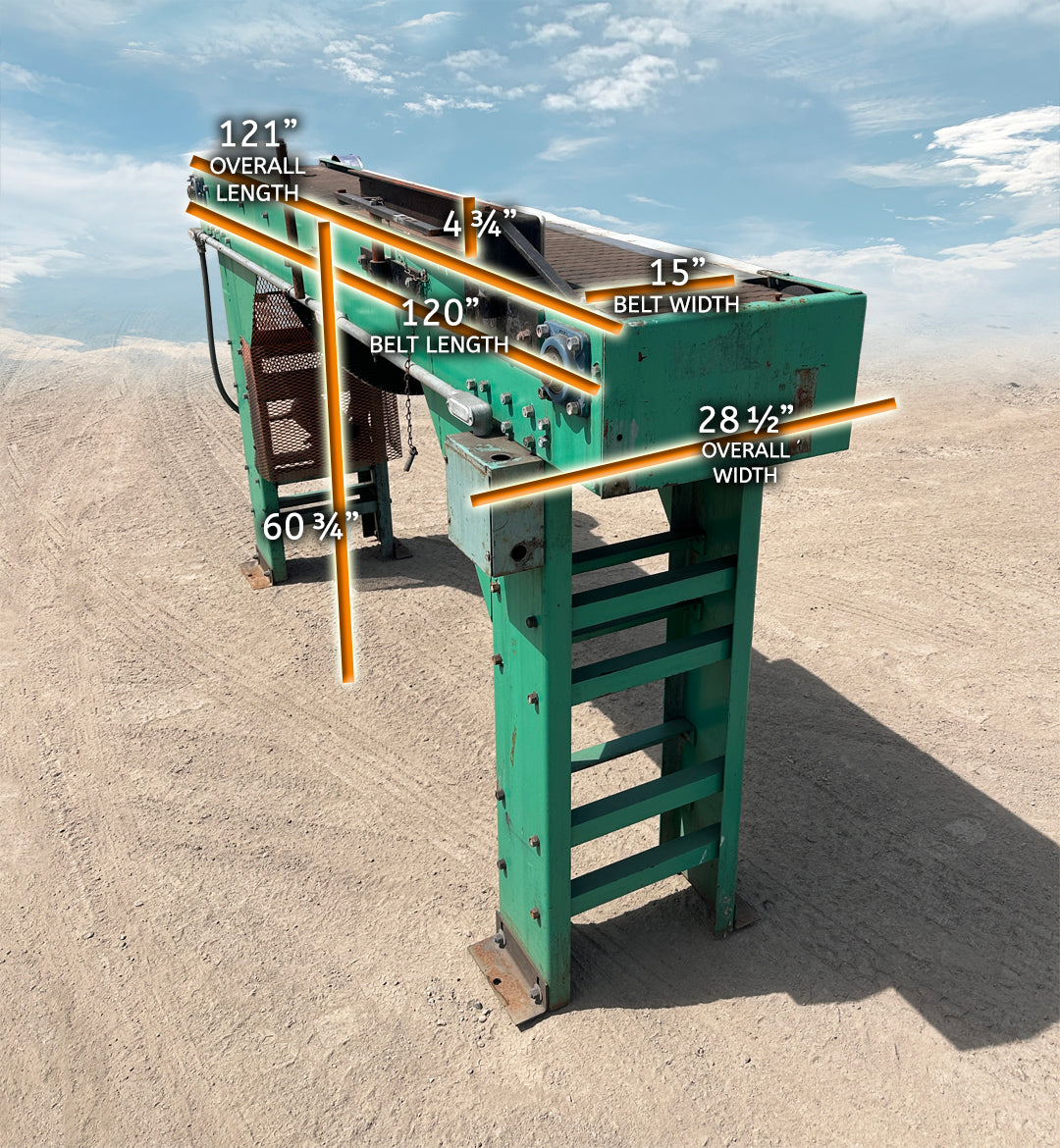 Heavy-Duty Steel Conveyor