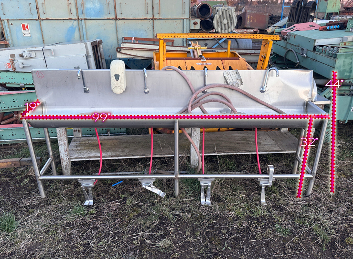 Stainless Steel Hand Washing Station