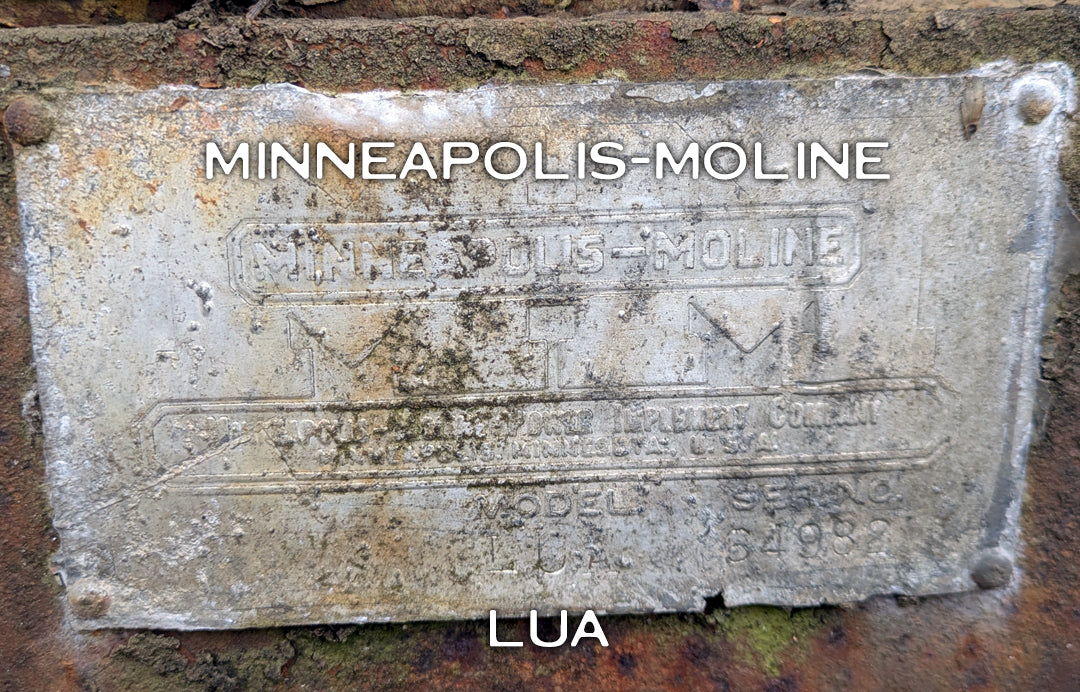 Vintage Minneapolis-Moline Tractor Contraption "Yard Art"..?