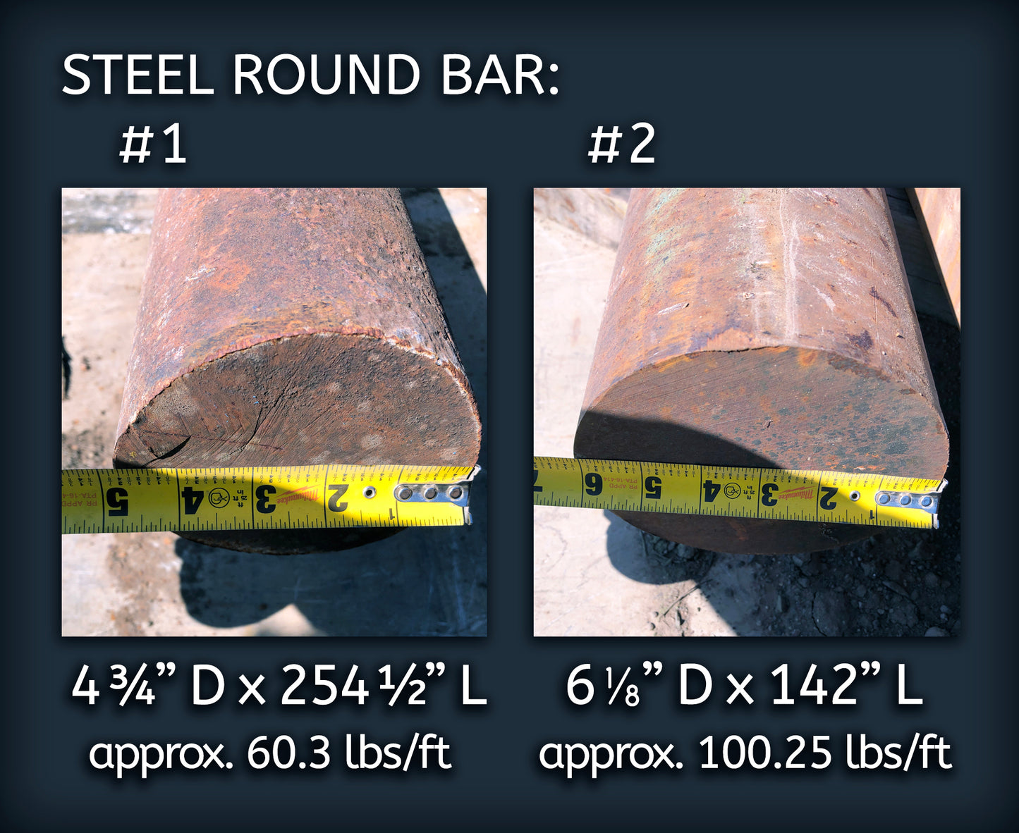 Steel Round Bar & Rail