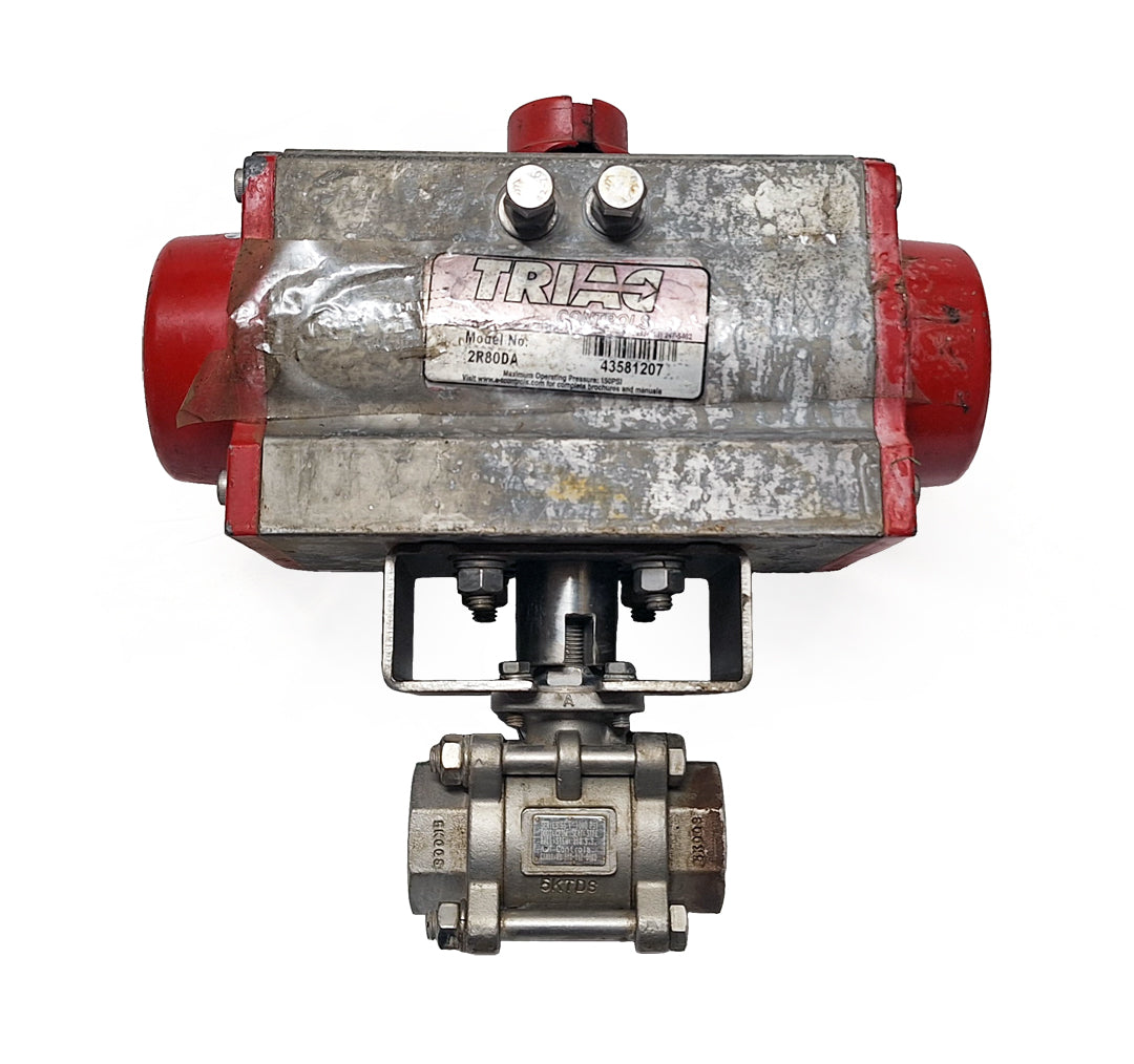 Triac Controls 2R40DA Pneumatic Actuator