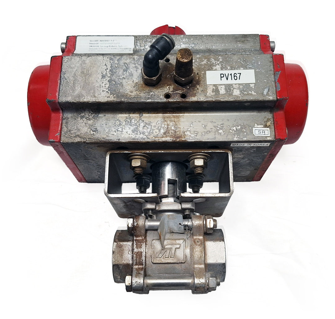 Triac Controls 2R40DA Pneumatic Actuator