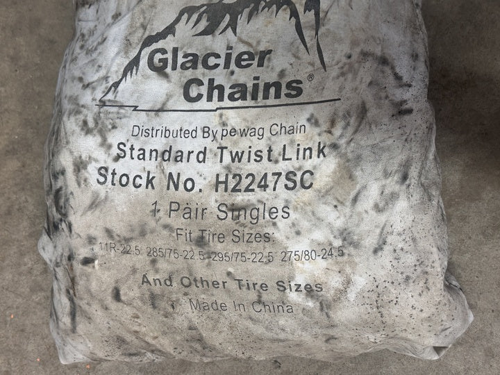 NEW / Old Stock ~ Glacier Standard Twist Link Commercial Vehicle Tire Chains