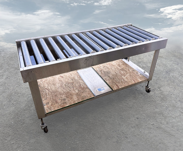 Steris Corporation Gravity Roller Conveyor Table