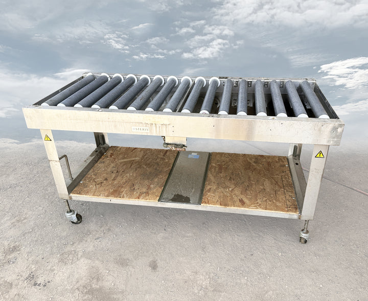 Steris Corporation Gravity Roller Conveyor Table