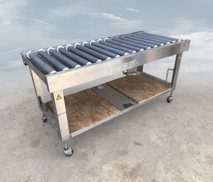 Steris Corporation Gravity Roller Conveyor Table