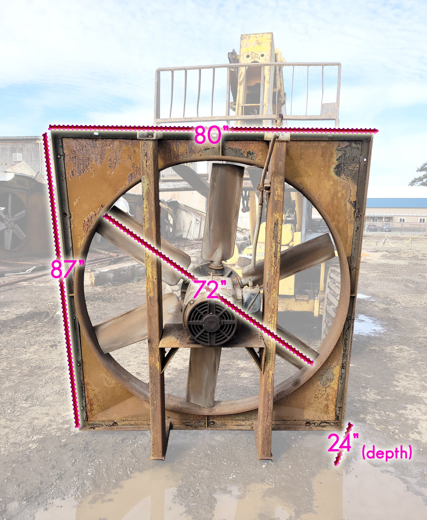 COE 10HP Kiln Fans w/72" Blades