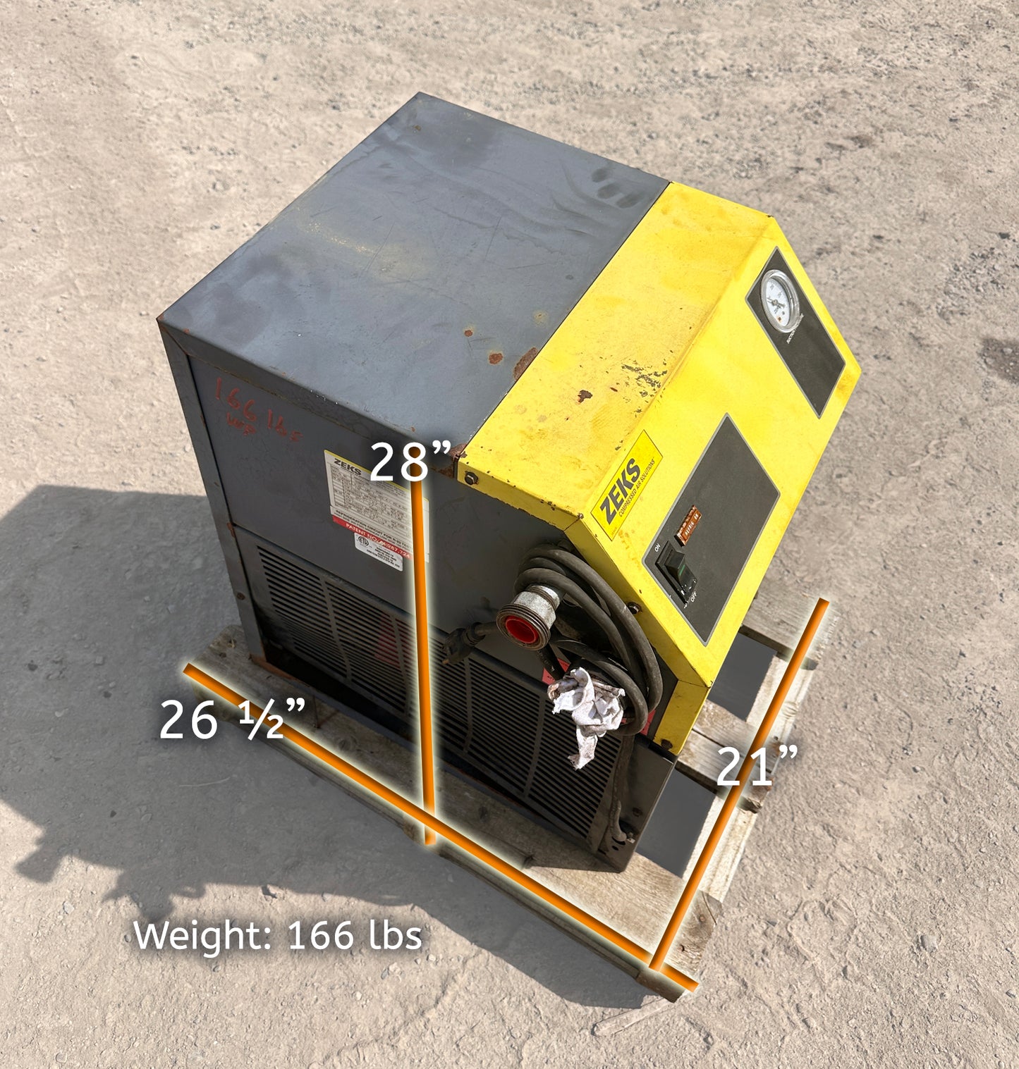ZEKS 50HSEA100 Refrigerated Air Dryer