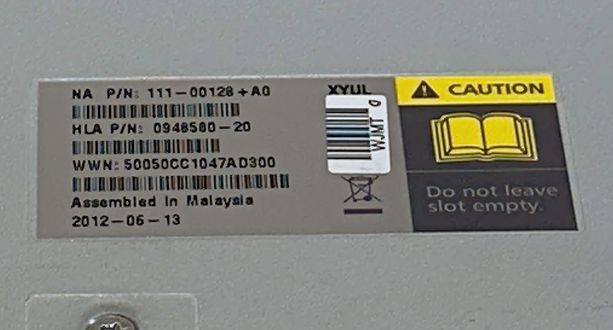 (2x) Two NetApp IOM3 0948580-20 Input/Output Module 3