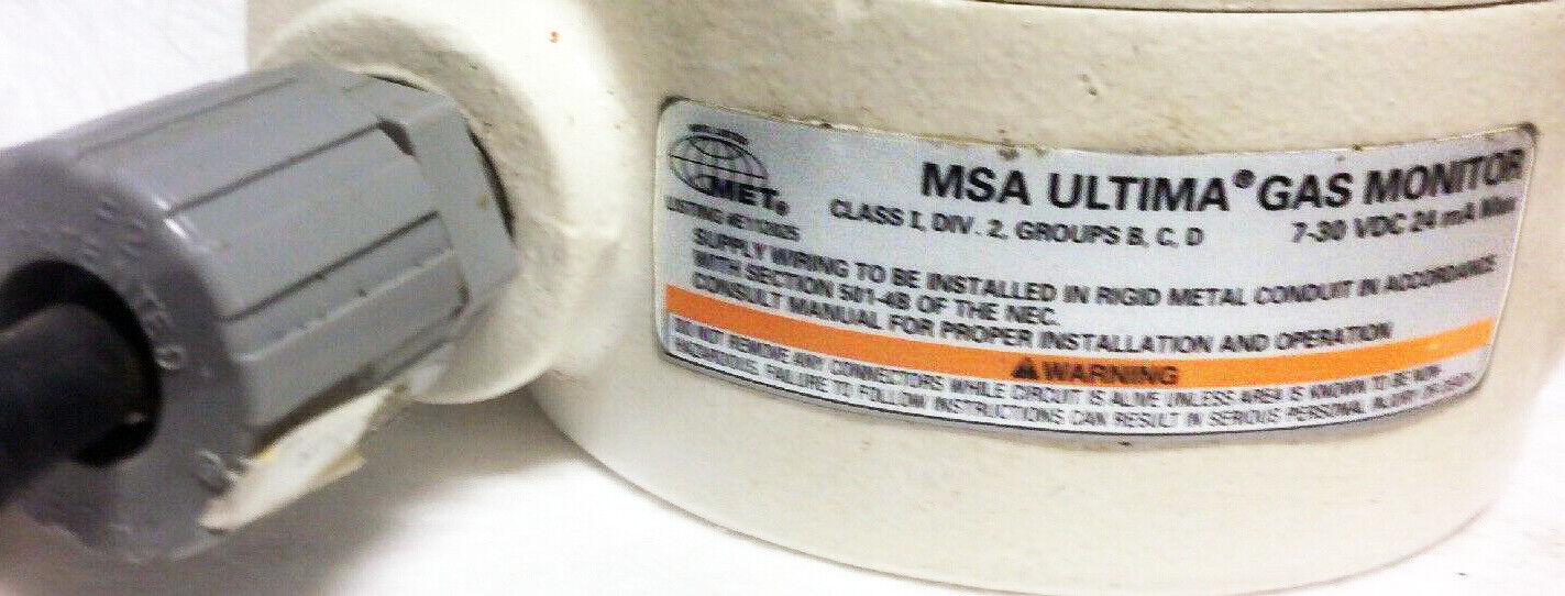 MSA XP Ultima Combustible Gas Monitor MA Output Digital sensor ~ {A16)