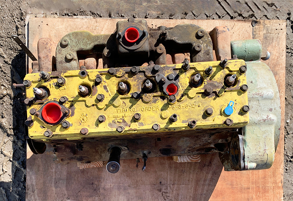 Continental 6-Cylinder Flat Head Engine Block
