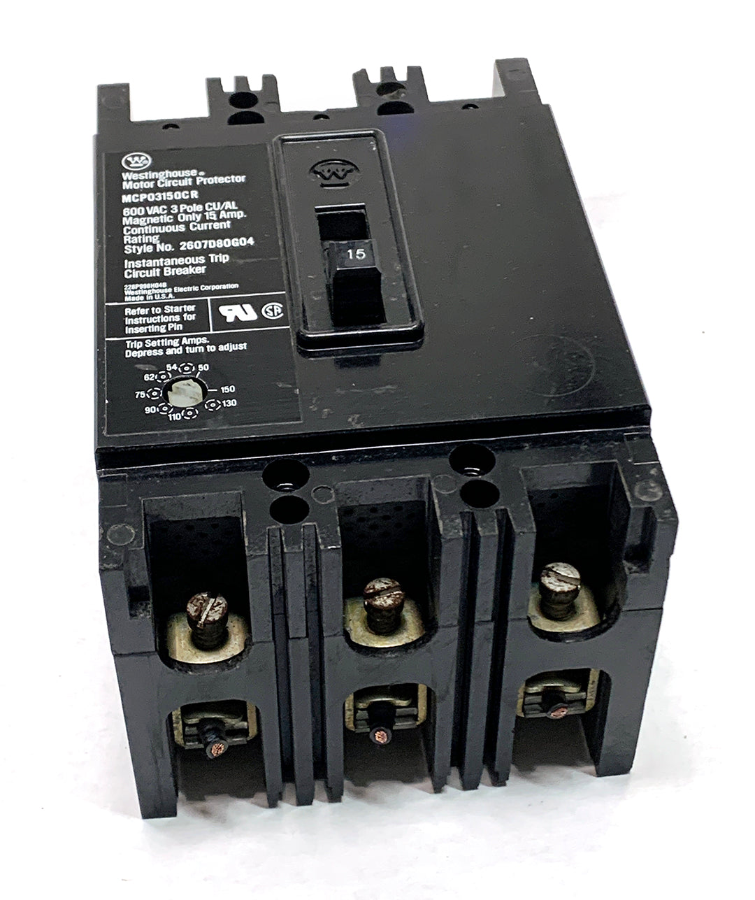 Westinghouse MCP03150CR Circuit Breaker