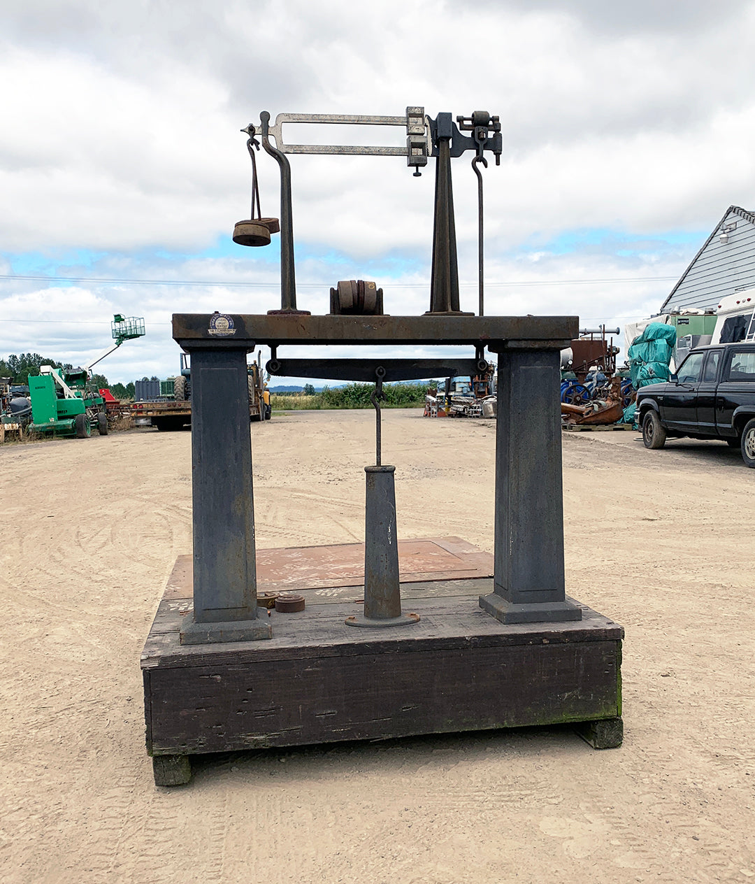 Morris Scale Co. Vintage Industrial Scale